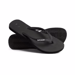 Superdry Women's Classic Flip Flops Black UK M-XL - L