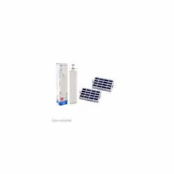 For Whirlpool Water SBS003 SBS004 plus 2 X Air Microban Antibacterial Filter Kit