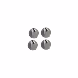 Universal Hotpoint Indesit 48mm White Cooker Control Knob Pack of 4