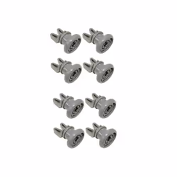 8 x BEKO DE2541FX, DE3430FS, DE3430FW, DE3431FS Dishwasher Upper Basket Wheel
