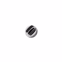 STOVES NEW WORLD Oven Hob Hotplate Burner Flame Gas Knob Switch Silver Black