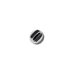 STOVES NEW WORLD Oven Hob Hotplate Burner Flame Gas Knob Switch Silver Black