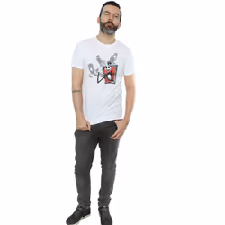 Disney Mens Nightmare Before Christmas Ghosts Of Jack T-Shirt - L, White