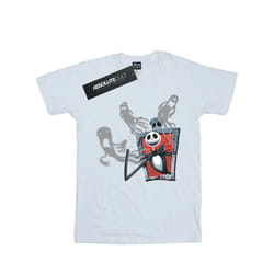 Disney Mens Nightmare Before Christmas Ghosts Of Jack T-Shirt - XL, White