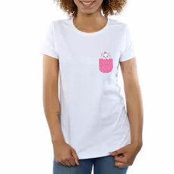 Disney Womens/Ladies Aristocats Marie Chest Cotton T-Shirt - XL, White
