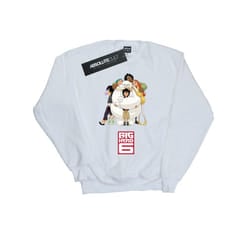 Disney Boys Big Hero 6 Baymax Hug Sweatshirt - 7-8 Years, White