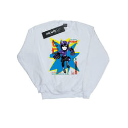 Disney Mens Big Hero 6 Hiro Anime Sweatshirt - S, White