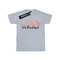 Star Wars Mens Tatooine Logo Cotton T-Shirt - L, Sports Grey