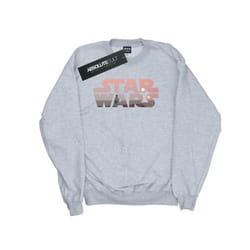 Star Wars Womens/Ladies Tatooine Logo Sweatshirt - XXL, Heather Grey