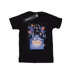 Star Wars Mens Episode V Movie Poster T-Shirt - XL, Black