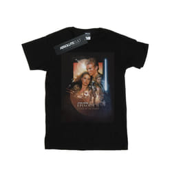 Star Wars Mens Episode II Movie Poster T-Shirt - XXL, Black
