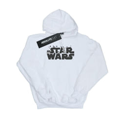 Star Wars Boys Minimalist Logo Hoodie - 9-11 Years, White