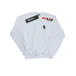 Star Wars Mens Boba Fett Chest Print Sweatshirt - XXL, White