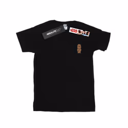 Star Wars Mens Chewbacca Chest Print T-Shirt - L, Black