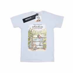 Disney Mens Winnie The Pooh Adventure T-Shirt - XXL, White