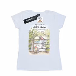 Disney Womens/Ladies Winnie The Pooh Adventure Cotton T-Shirt - XXL, White