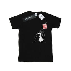 Disney Womens/Ladies Mary Poppins Spoonful Of Sugar Cotton Boyfriend T-Shirt - L, Black