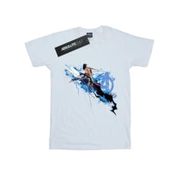 Marvel Avengers Mens Splash Thor T-Shirt - S, White