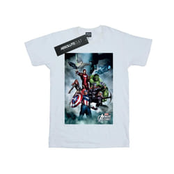Marvel Mens Avengers Team Montage T-Shirt