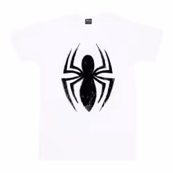 Spider-Man Boys Ultimate Logo T-Shirt - 9-11 Years, White