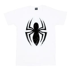 Spider-Man Boys Ultimate Logo T-Shirt - 9-11 Years, White