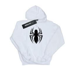Marvel Womens/Ladies Spider-Man Ultimate Spider Logo Hoodie - S, White