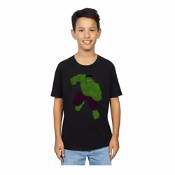 Marvel Boys Hulk Pose T-Shirt - 5-6 Years, Black