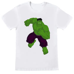 Marvel Boys Hulk Pose T-Shirt - 12-13 Years, White