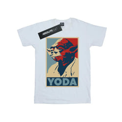 Star Wars Boys Yoda Poster T-Shirt - 7-8 Years, White