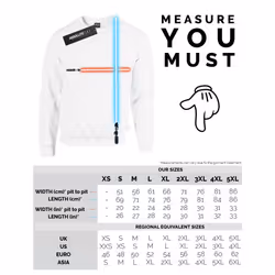 Star Wars Mens The Mandalorian Grogu Force Sensitive Sweatshirt - XL, Black