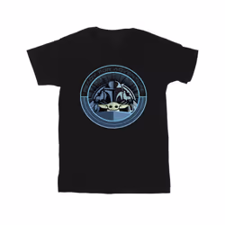 Star Wars Boys The Mandalorian Grogu Ready For Adventure T-Shirt - 12-13 Years, Black