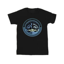 Star Wars Boys The Mandalorian Grogu Ready For Adventure T-Shirt - 12-13 Years, Black