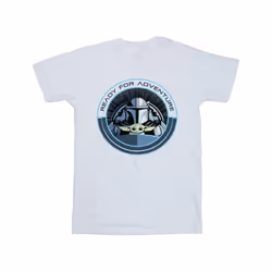Star Wars Boys The Mandalorian Grogu Ready For Adventure T-Shirt - 3-4 Years, White