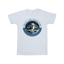 Star Wars Boys The Mandalorian Grogu Ready For Adventure T-Shirt - 3-4 Years, White