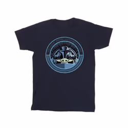 Star Wars Boys The Mandalorian Grogu Ready For Adventure T-Shirt - 12-13 Years, Navy Blue