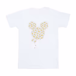 Disney Womens/Ladies Mickey Mouse Chamomile Head Cotton Boyfriend T-Shirt - XXL, White
