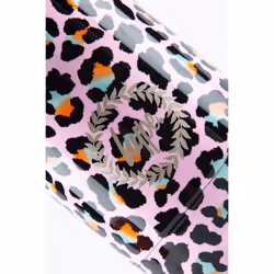 HYPE METAL DISCO LEOPARD WATER BOTTLE - 500ML
