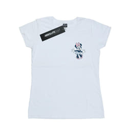 Disney Womens/Ladies Minnie Mouse Dancing Chest Cotton T-Shirt - XXL, White