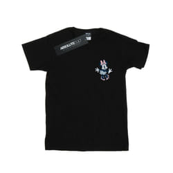 Disney Womens/Ladies Minnie Mouse Dancing Chest Cotton Boyfriend T-Shirt - S, Black