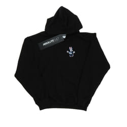 Disney Womens/Ladies Minnie Mouse Dancing Chest Hoodie - S, Black
