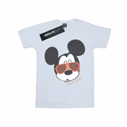 Disney Mens Mickey Mouse Sunglasses T-Shirt - M, White