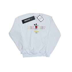 Disney Mens Mickey Mouse 1928 Sweatshirt - S, White