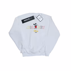 Disney Mens Mickey Mouse 1928 Sweatshirt - XXL, White