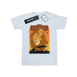 Disney Mens The Lion King Simba And Mufasa T-Shirt - XXL, White