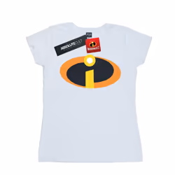 Disney Womens/Ladies The Incredibles Costume Logo Cotton T-Shirt - M, White