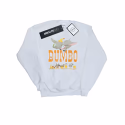 Disney Womens/Ladies Dumbo The One And Only Sweatshirt - XL, White