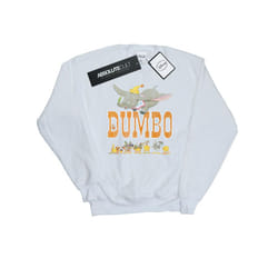 Disney Womens/Ladies Dumbo The One And Only Sweatshirt - XL, White