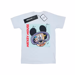 Disney Boys Mickey Mouse Under Water T-Shirt - 7-8 Years, White