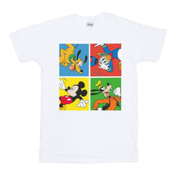 Disney Boys Mickey Mouse Friends T-Shirt - 7-8 Years, White