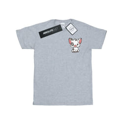 Disney Mens Moana Pua The Pig Breast Print T-Shirt - L, Sports Grey